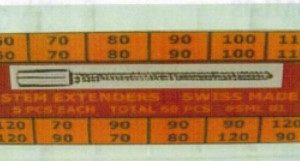 ASSORTIMENTO 90 PROLUNGHE PER ALBERI DI CARICA - SML01